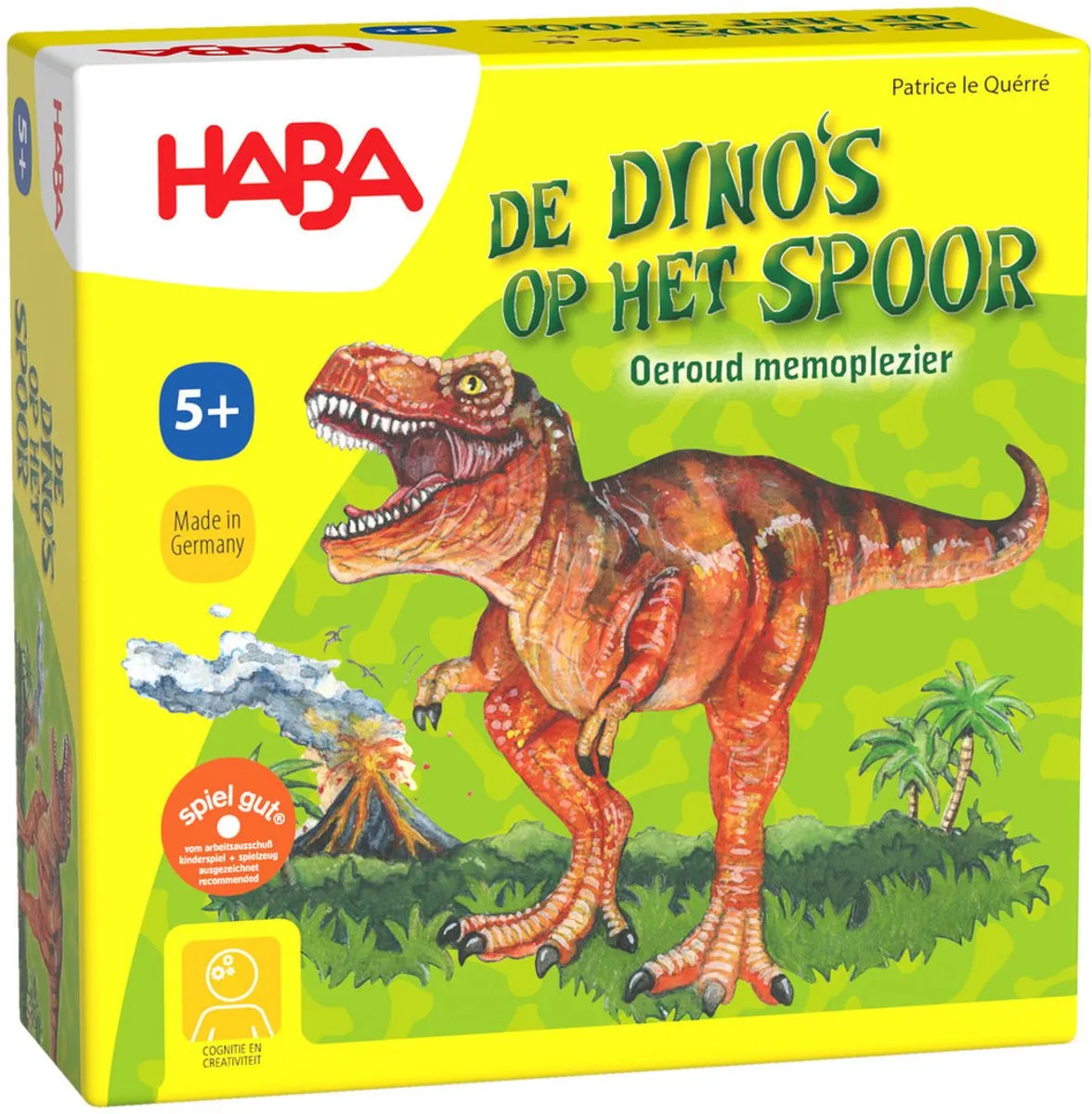 Haba Dino's op het spoor Memoryspel - 2-4 spelers - MPN 301067
