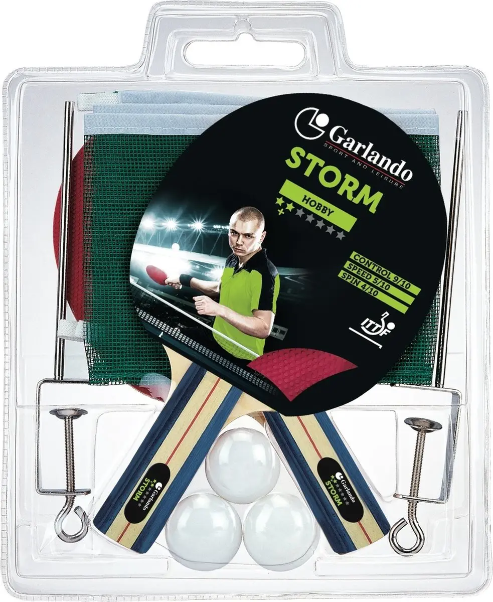 Garlando Storm Plus Pingpongset