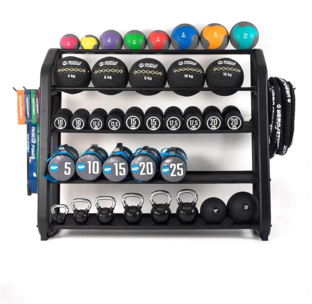 Muscle Power MP920 Vinyl Dumbbells 2x2kg