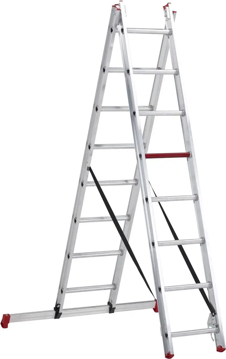 Altrex All Round Reformladder 2-delig 2x8 Sporten - Werkhoogte 4,65m