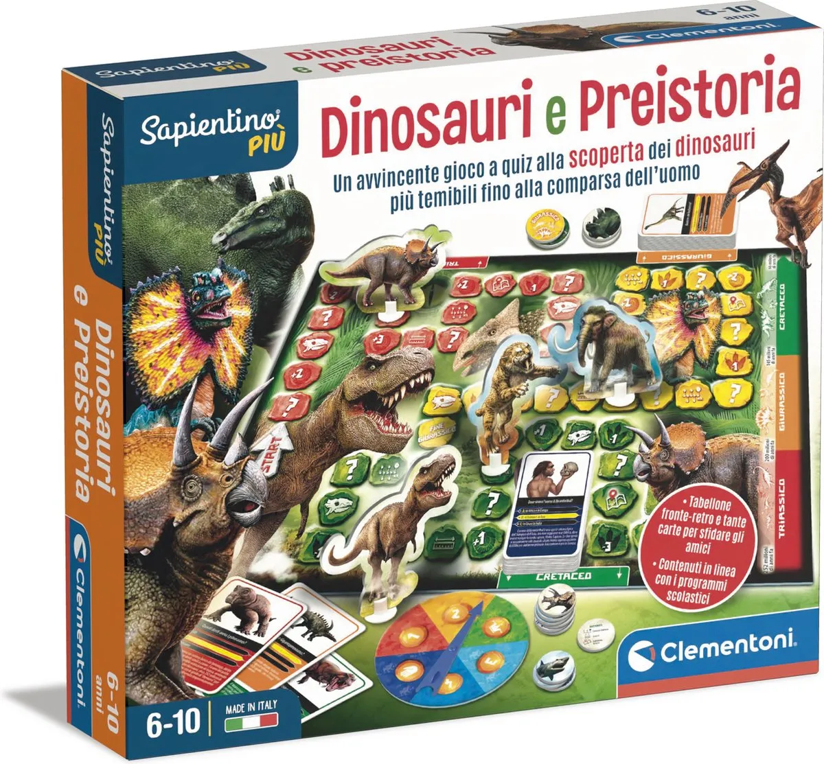 Clementoni Sapientino Più 16599 Quiz Bordspel
