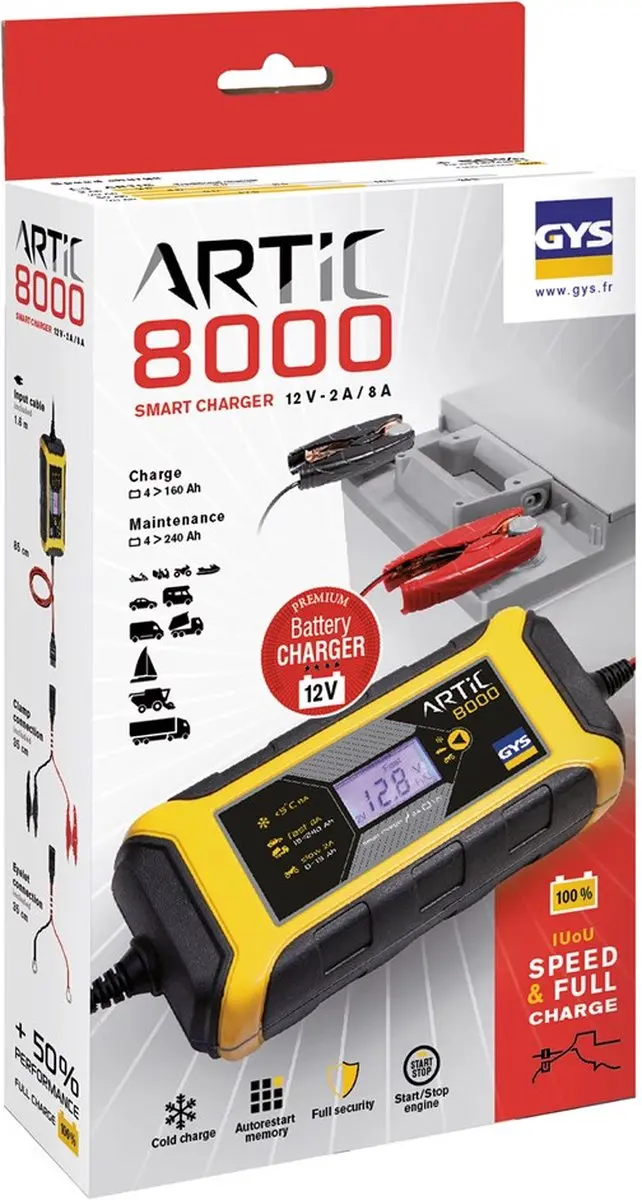 Gys ARTIC 8000 Acculader