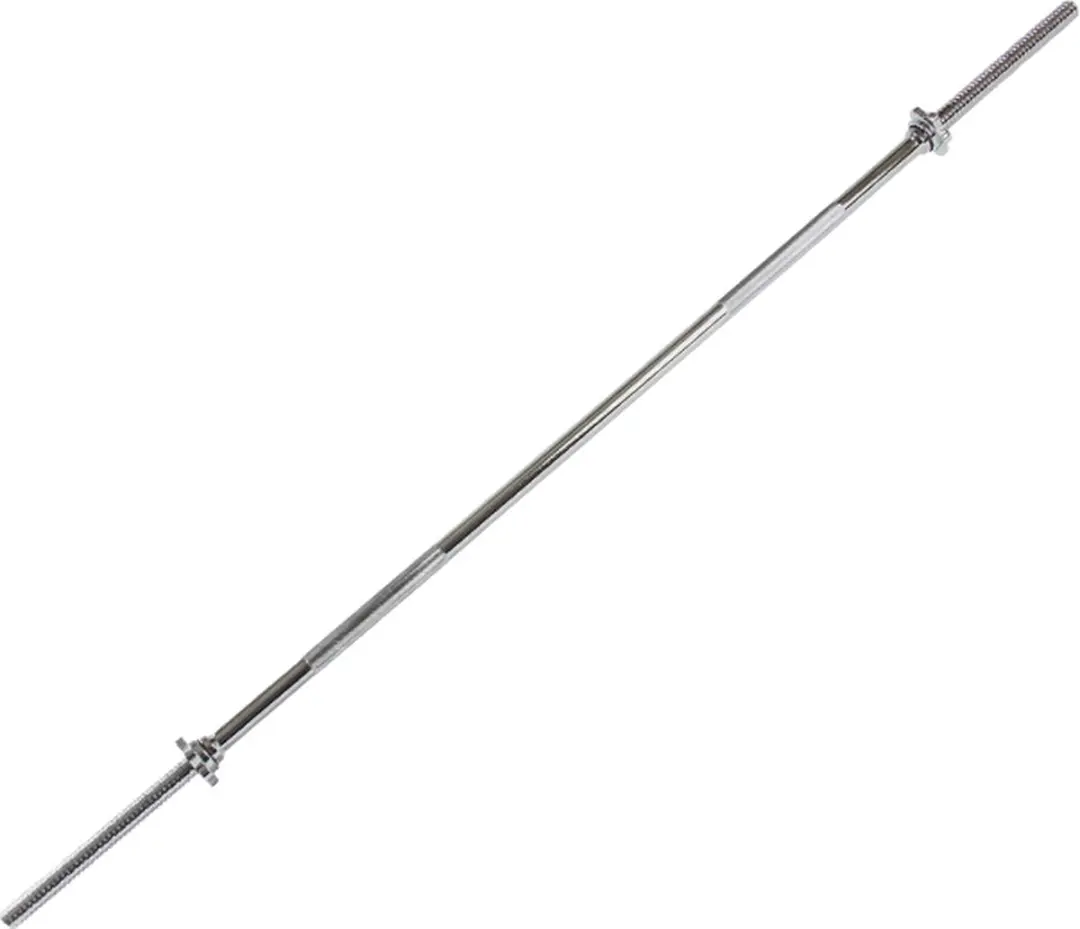 Virtufit Halterstang 30mm - 170cm - 160kg - Zilver
