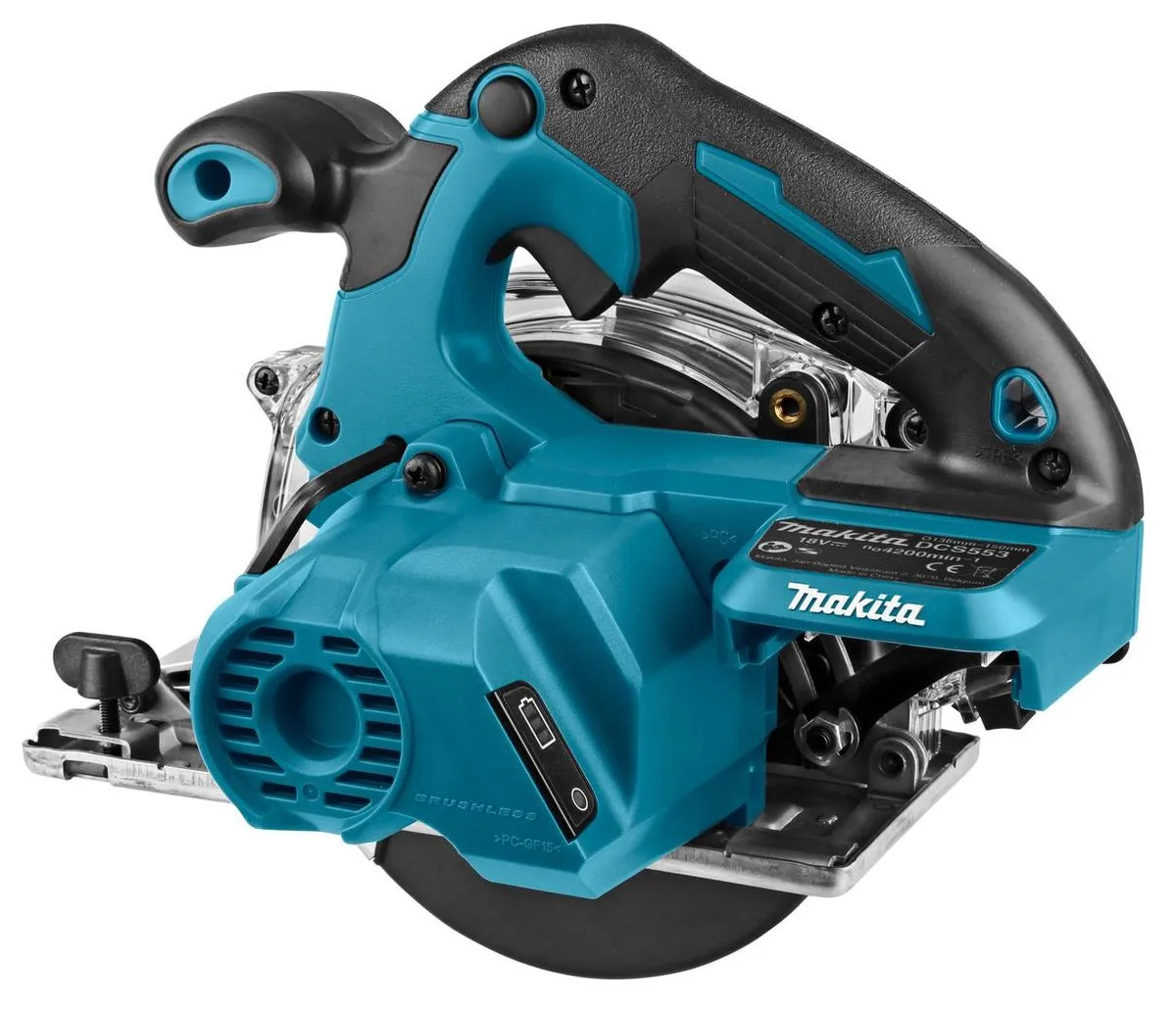 Makita DCS553ZJ Accu Metaal Cirkelzaag 150mm 18V - afbeelding 6 van 6