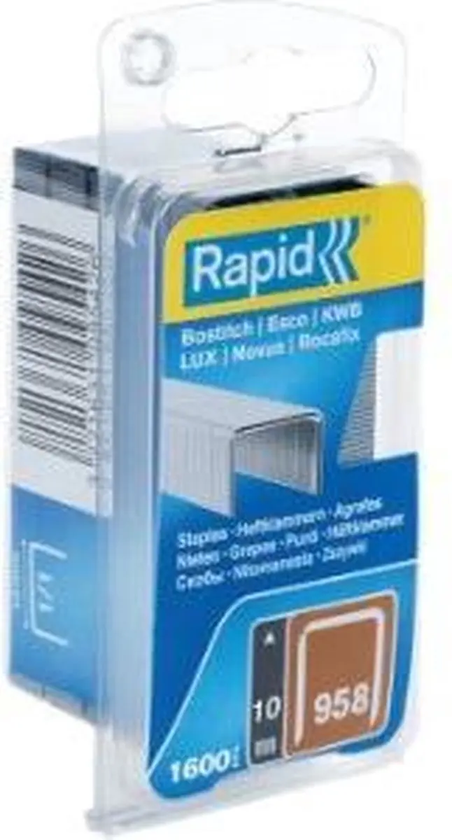 Rapid Nieten No 958 - 1600 Stuks - 10 mm