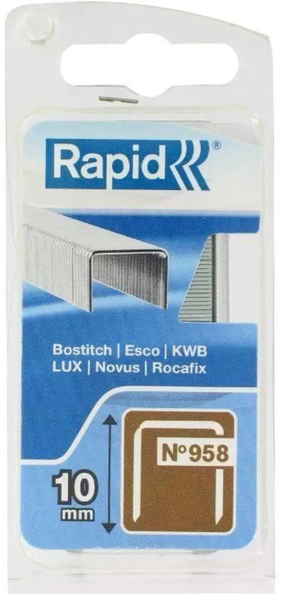 Rapid Nieten No 958 - 1600 Stuks - 10 mm