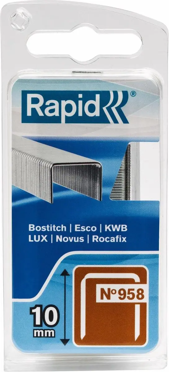 Rapid Nieten No 958 - 1600 Stuks - 10 mm