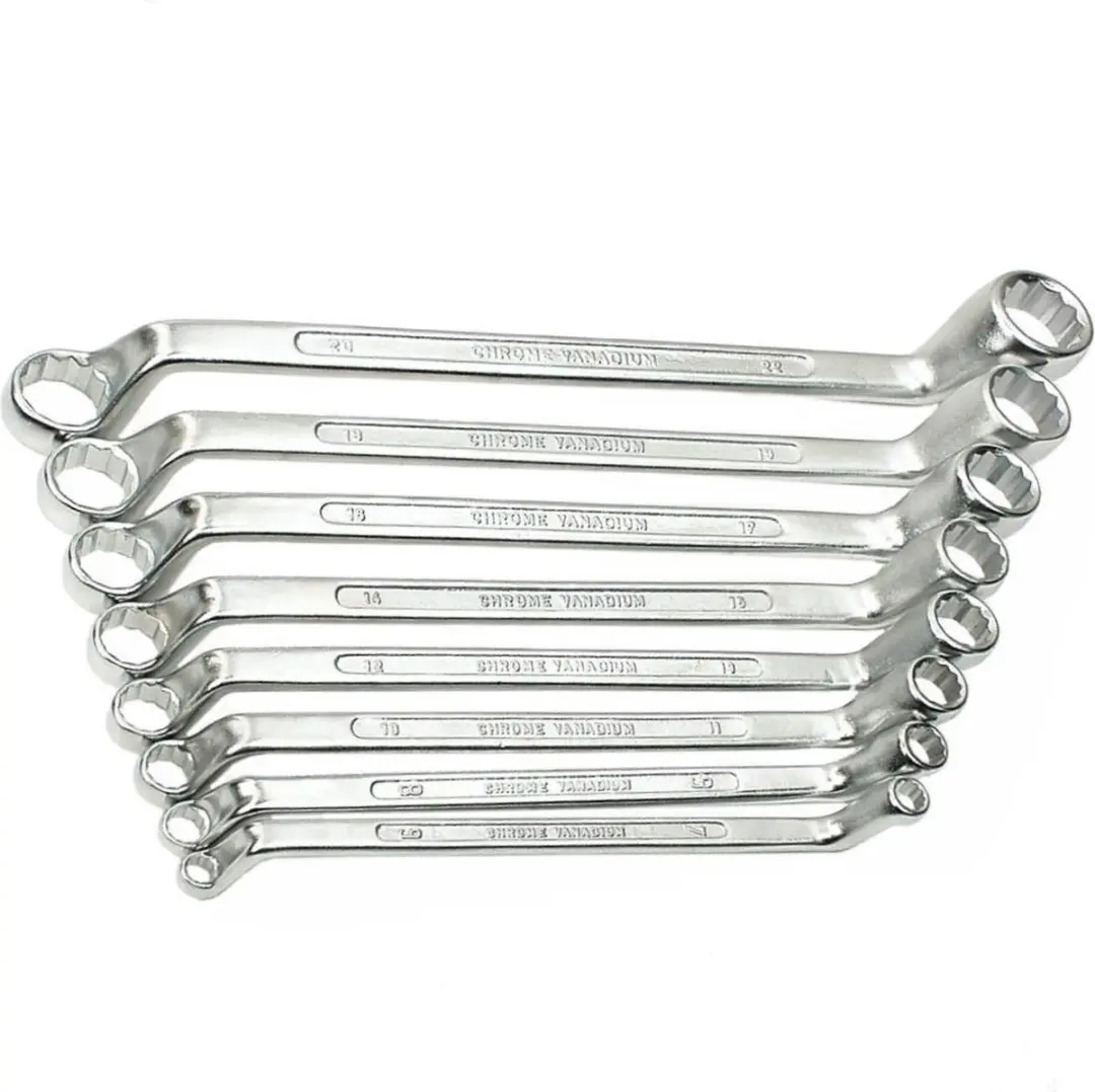 Brüder Mannesmann Ringsleutelset 8-delig 8-22mm