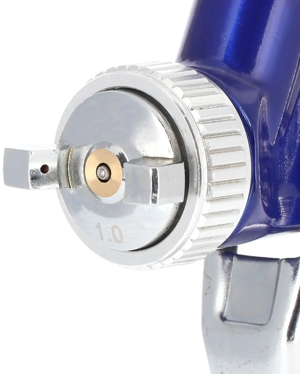 Airpress Mini Verfspuit HVLP 45102-1.0 - 125ml - Blauw