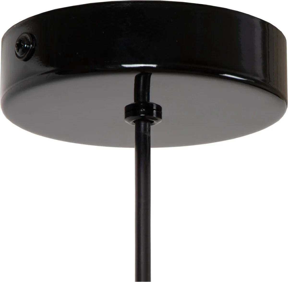 Lucide Macarons Hanglamp Ø24,5cm - 1xE27 - Zwart