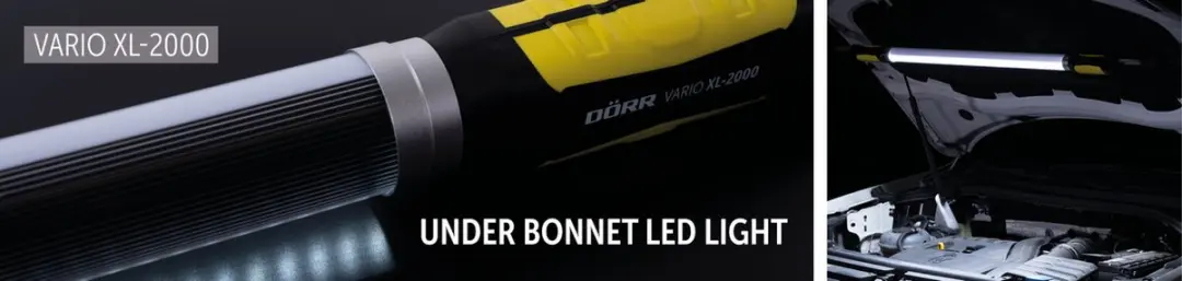 Dörr Vario XL-2000 LED Werklamp - 1200 Lumen - 4 Accu's
