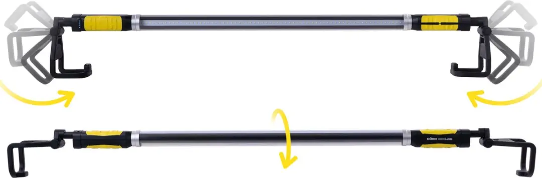 Dörr Vario XL-2000 LED Werklamp - 1200 Lumen - 4 Accu's