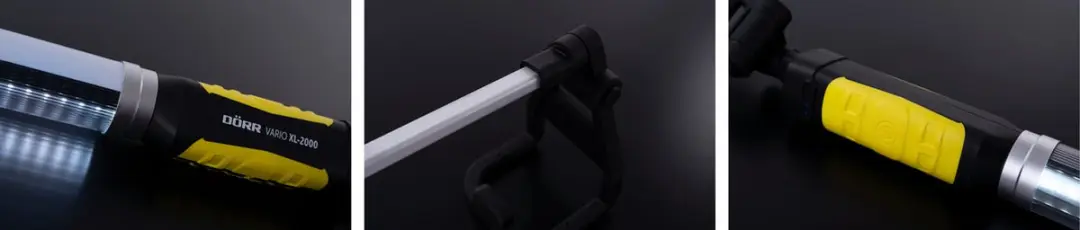 Dörr Vario XL-2000 LED Werklamp - 1200 Lumen - 4 Accu's