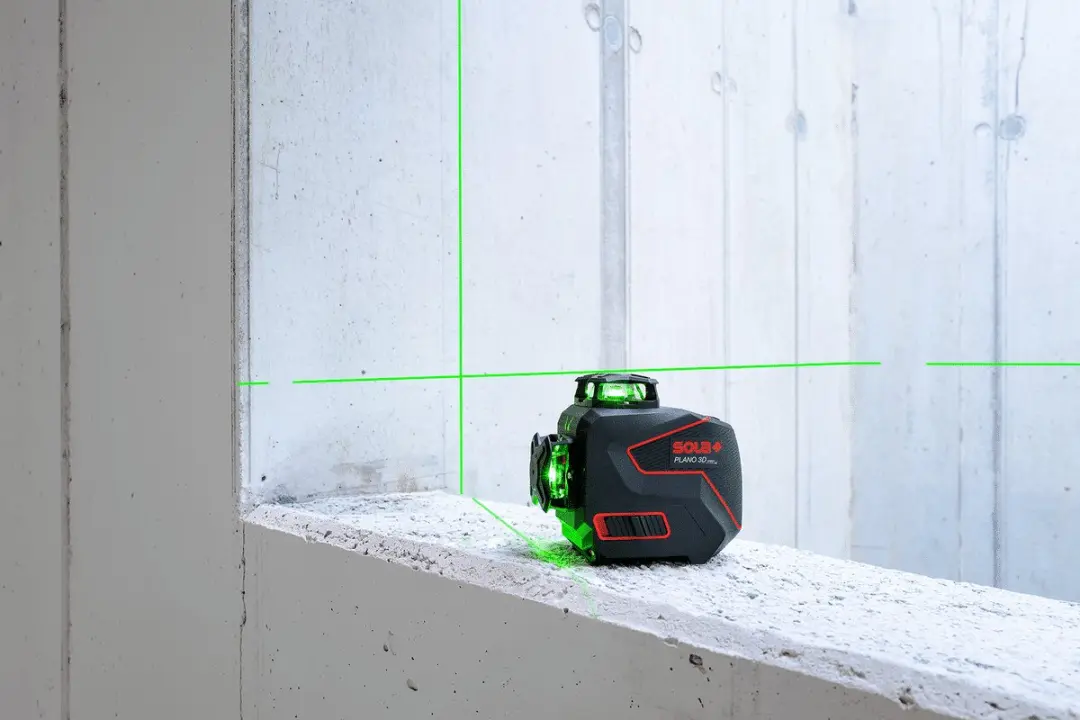 Sola Plano 3D Green Kruislijnlaser 71017101