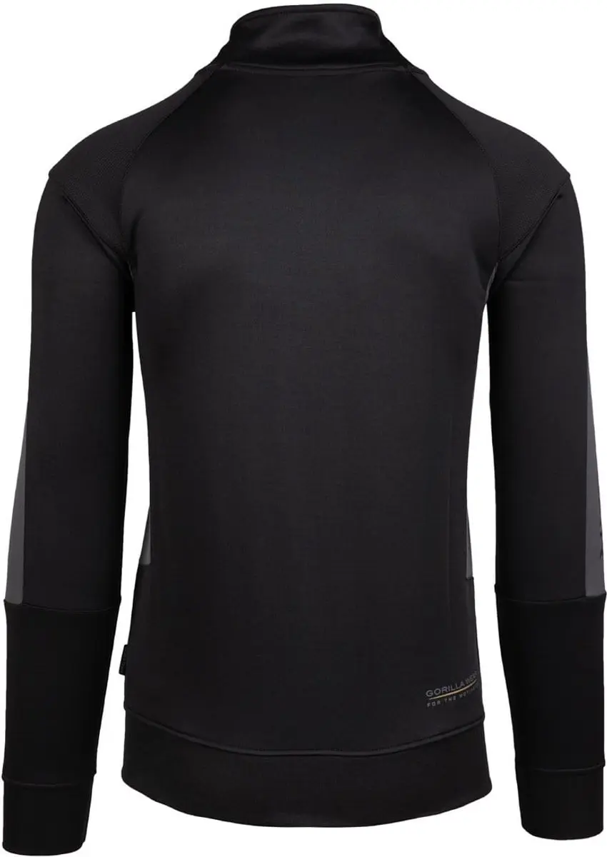 Gorilla Wear Devon Trainingsjas XL - Zwart/Grijs
