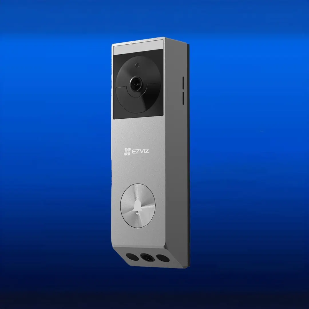 EZVIZ EP3X Pro Video Deurbel - Dual-Lens 2K HD - Zilver