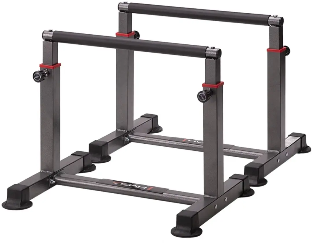 HMS Parallettes PW20 - Set van 2 - Zwart
