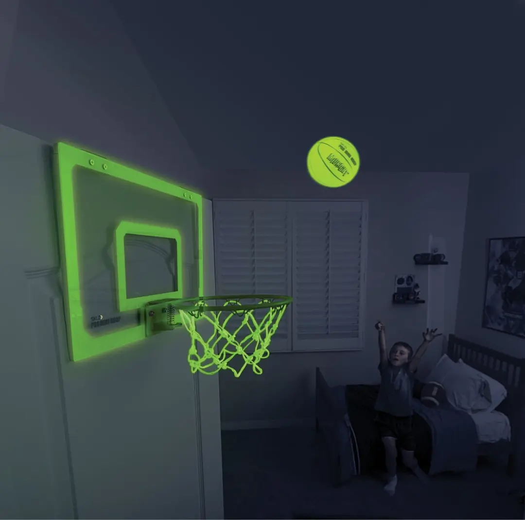 Sklz Pro Mini Hoop Midnight Basketbalbord 23cm - Glow-in-the-Dark
