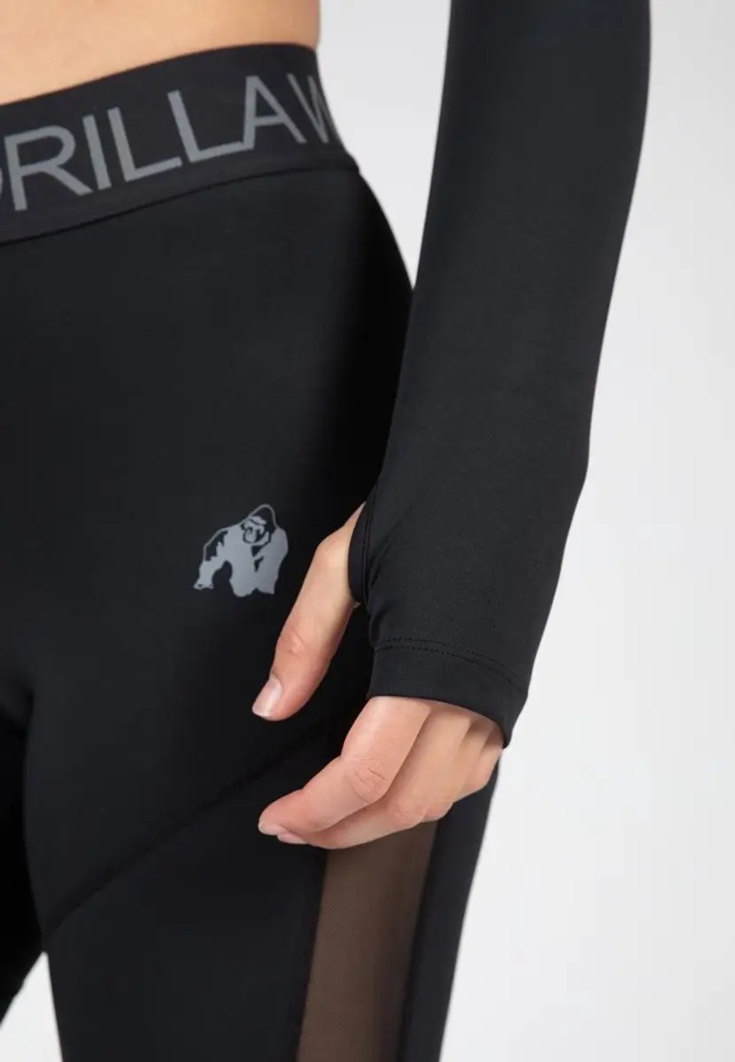 Gorilla Wear Osseo Long Sleeve - Zwart L