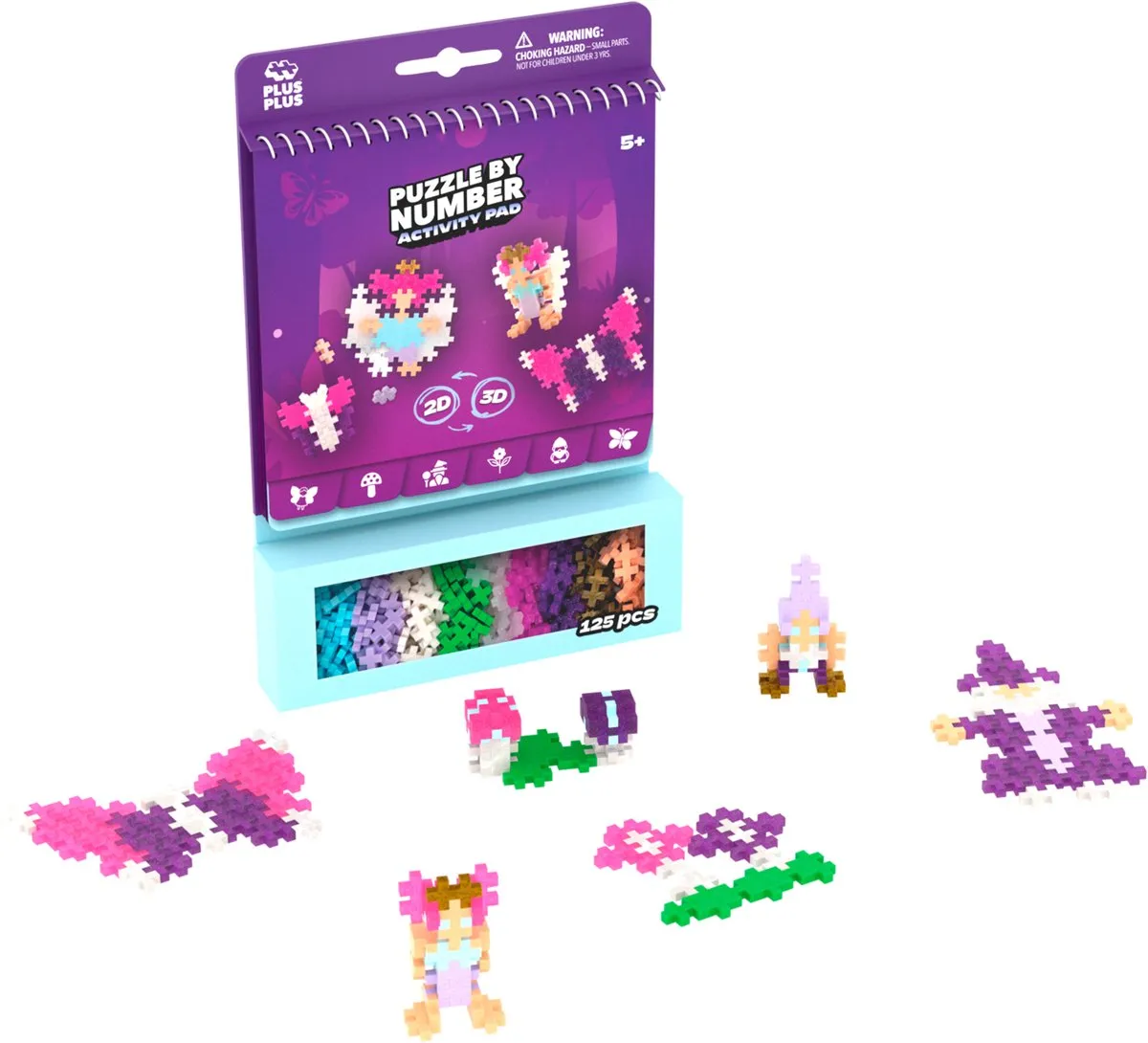 Plus-Plus Activity Pad Enchanted Forest 4348 - 125 Stukken