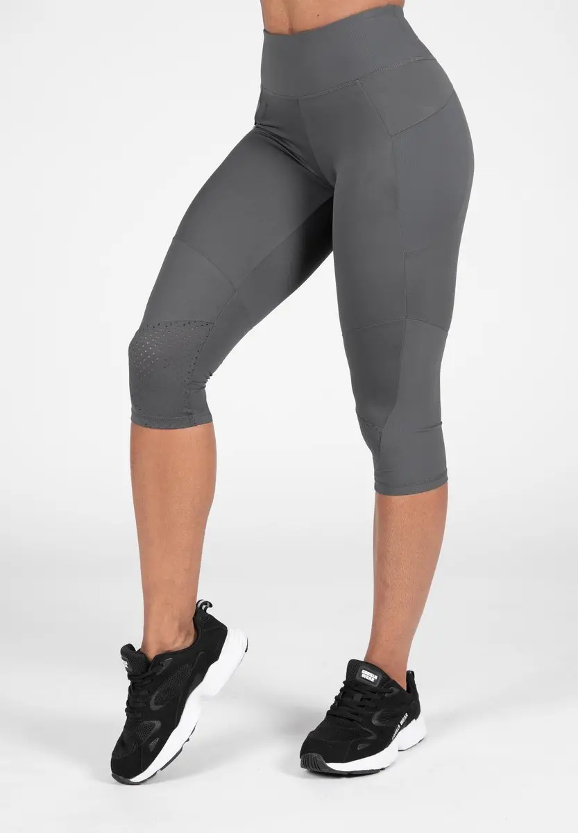 Gorilla Wear Monroe Cropped Leggings Grijs L