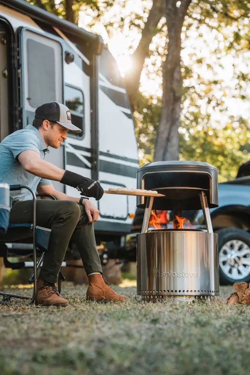 Solo Stove Bonfire Pi Pizza Oven - Zwart