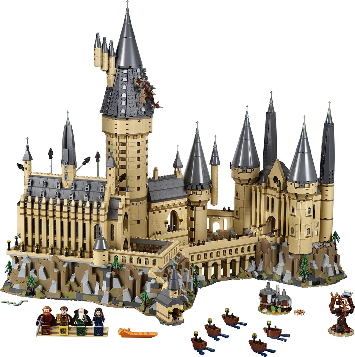 LEGO Harry Potter Zweinstein Kasteel 71043 - 6020 Stenen