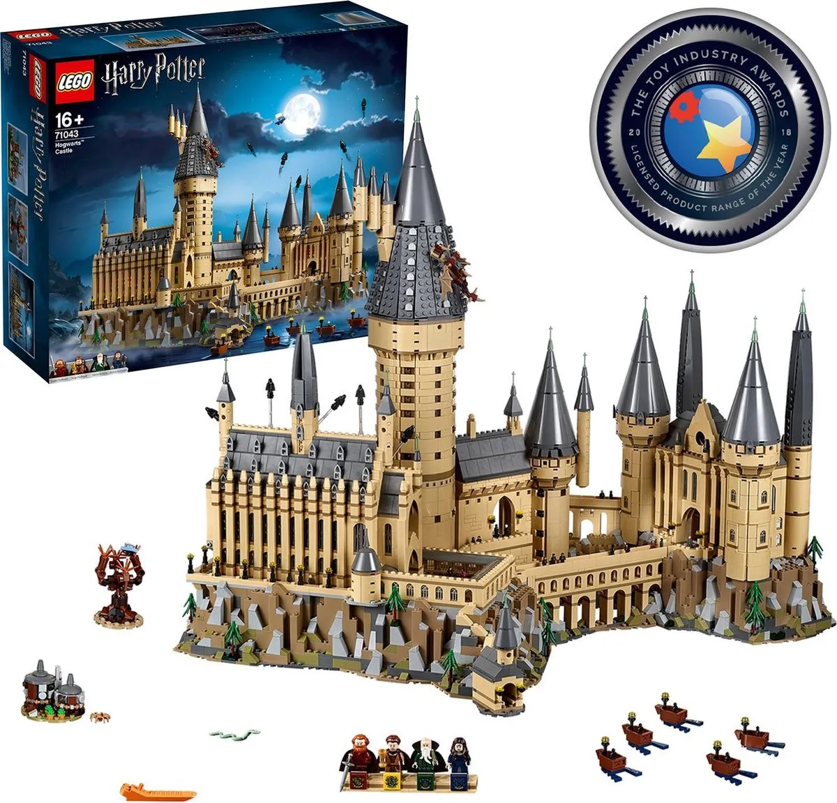 LEGO Harry Potter Zweinstein Kasteel 71043 - 6020 Stenen - afbeelding 6 van 6