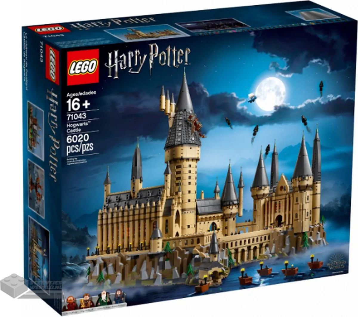 LEGO Harry Potter Zweinstein Kasteel 71043 - 6020 Stenen