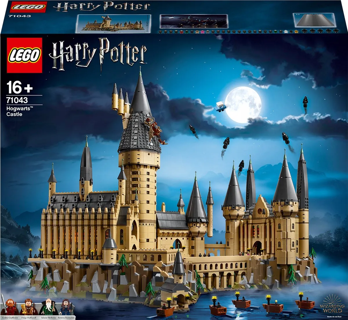 LEGO Harry Potter Zweinstein Kasteel 71043 - 6020 Stenen