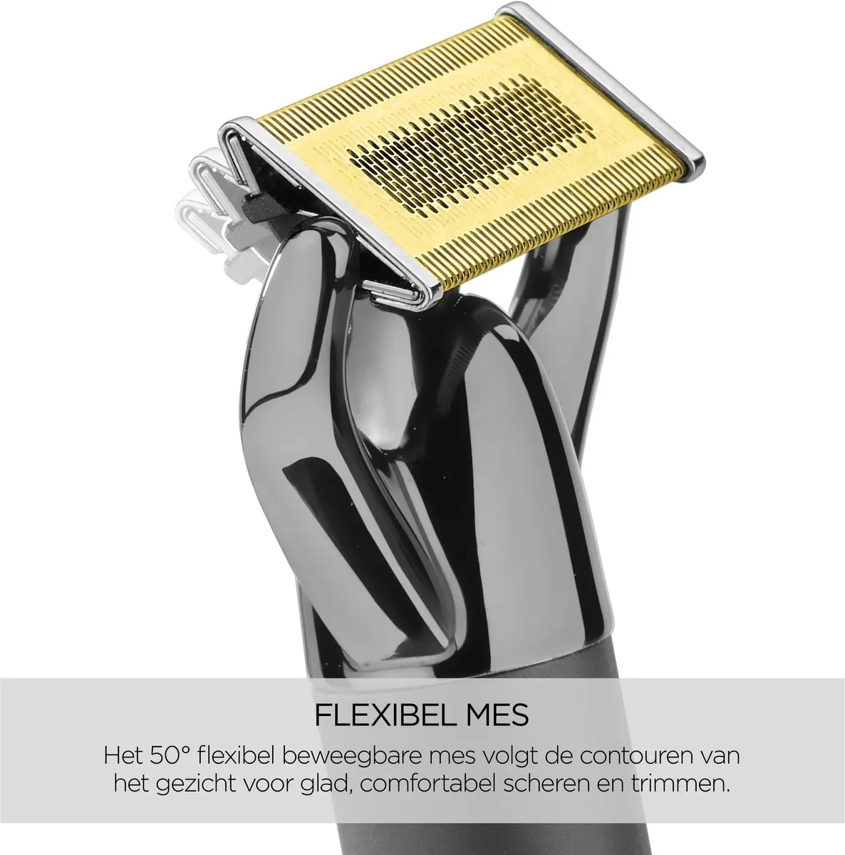 Babyliss Super-X Metal Series X-Blade ACOT991BLD Vervangend Mes - Goud/Zwart - afbeelding 6 van 6