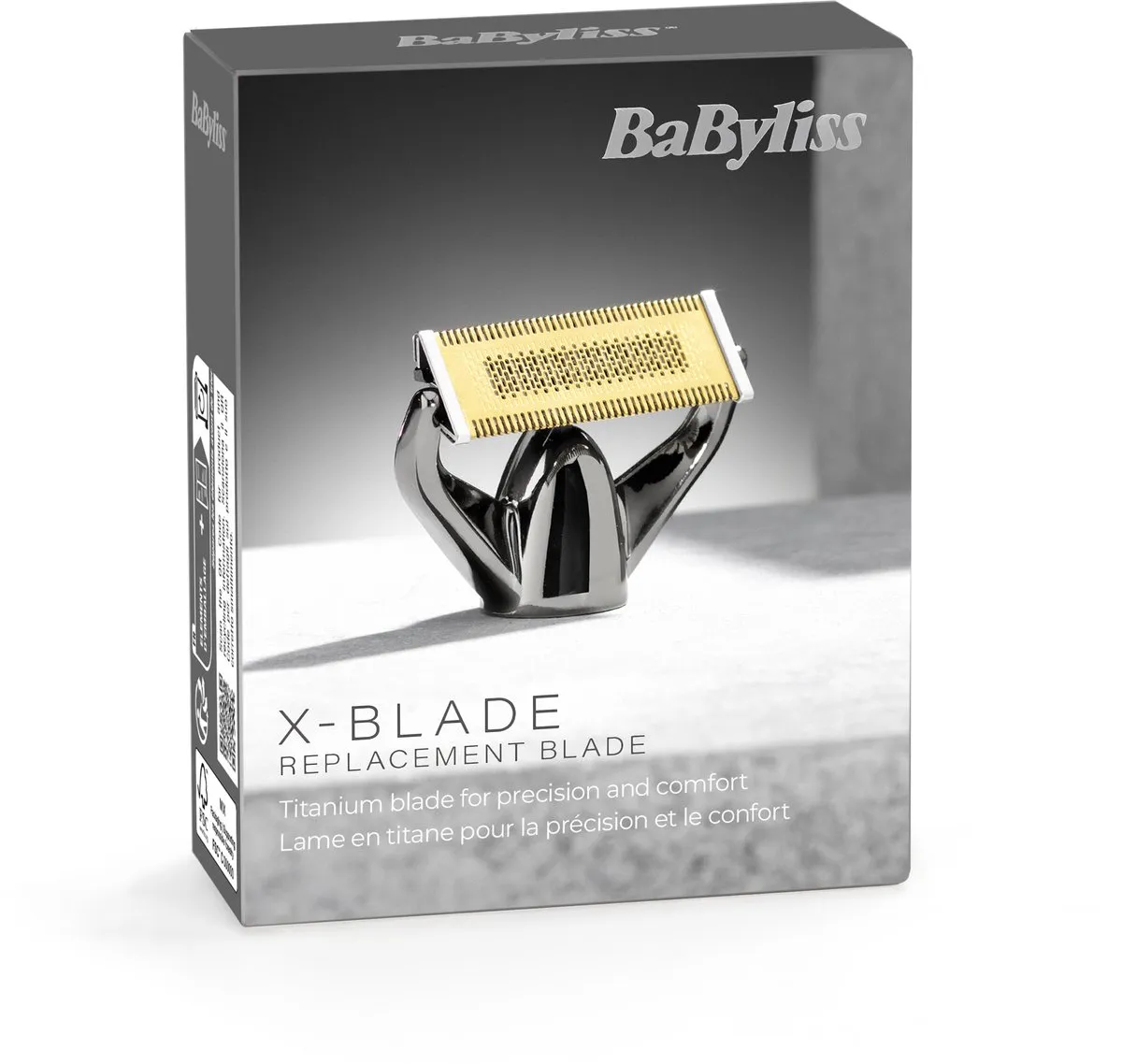 Babyliss Super-X Metal Series X-Blade ACOT991BLD Vervangend Mes - Goud/Zwart