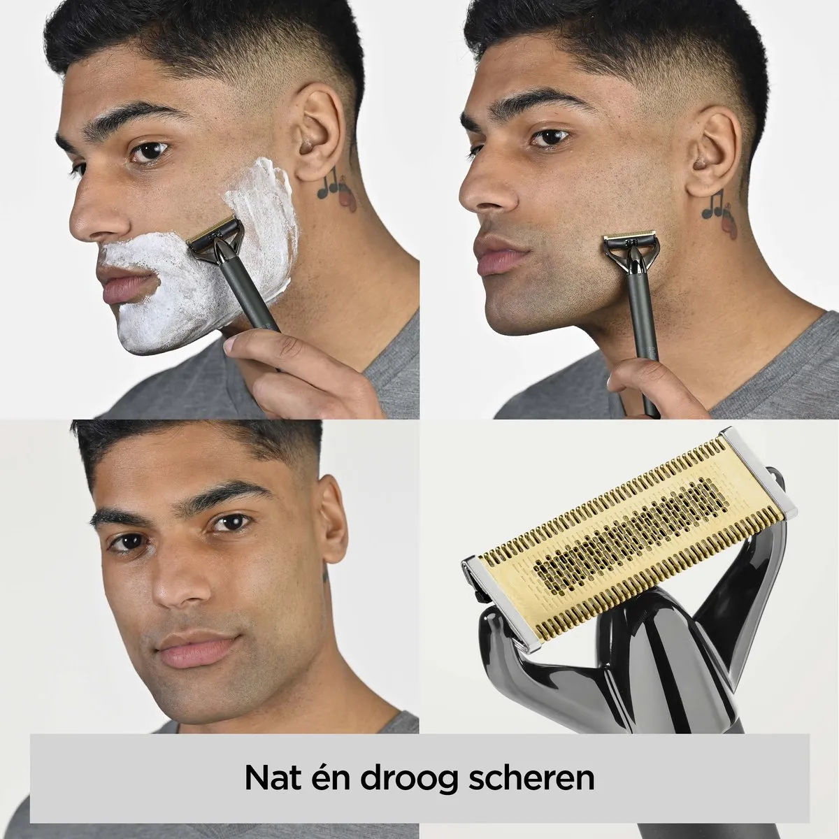 Babyliss Super-X Metal Series X-Blade ACOT991BLD Vervangend Mes - Goud/Zwart