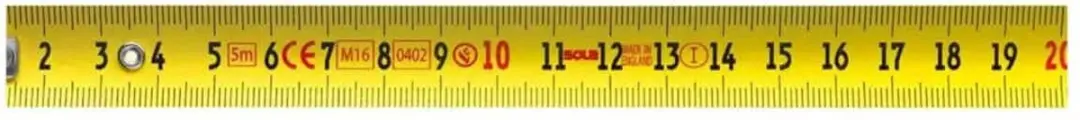 Sola Tri-Matic TM 5 Rolbandmaat 5m x 19mm - Rood