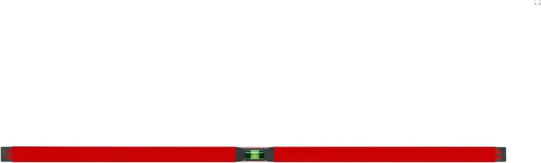 Sola BigX 30 Waterpas X-profiel - 0.30m - Rood