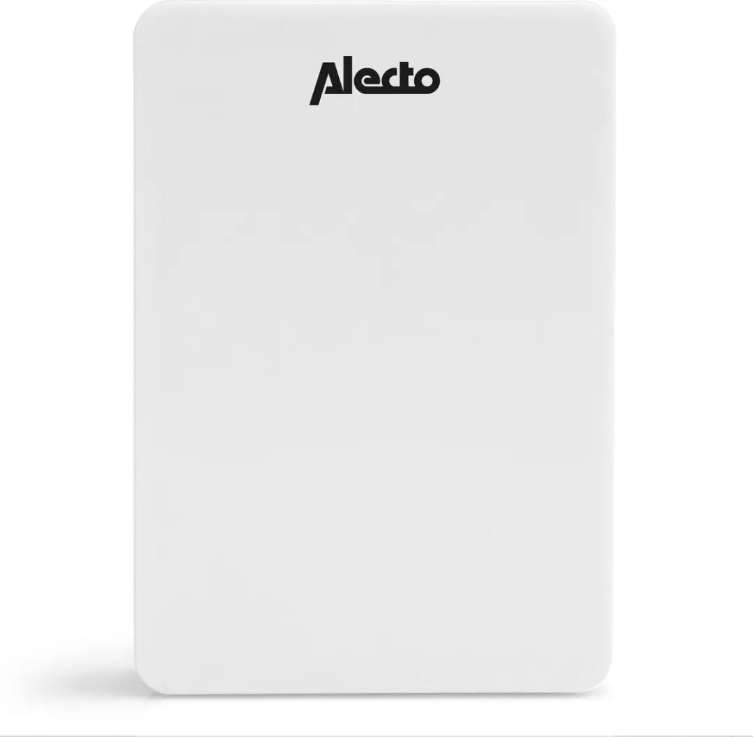 Alecto ADB-11WT Draadloze Deurbel - 1 Ontvanger - 36 Melodieën - Wit