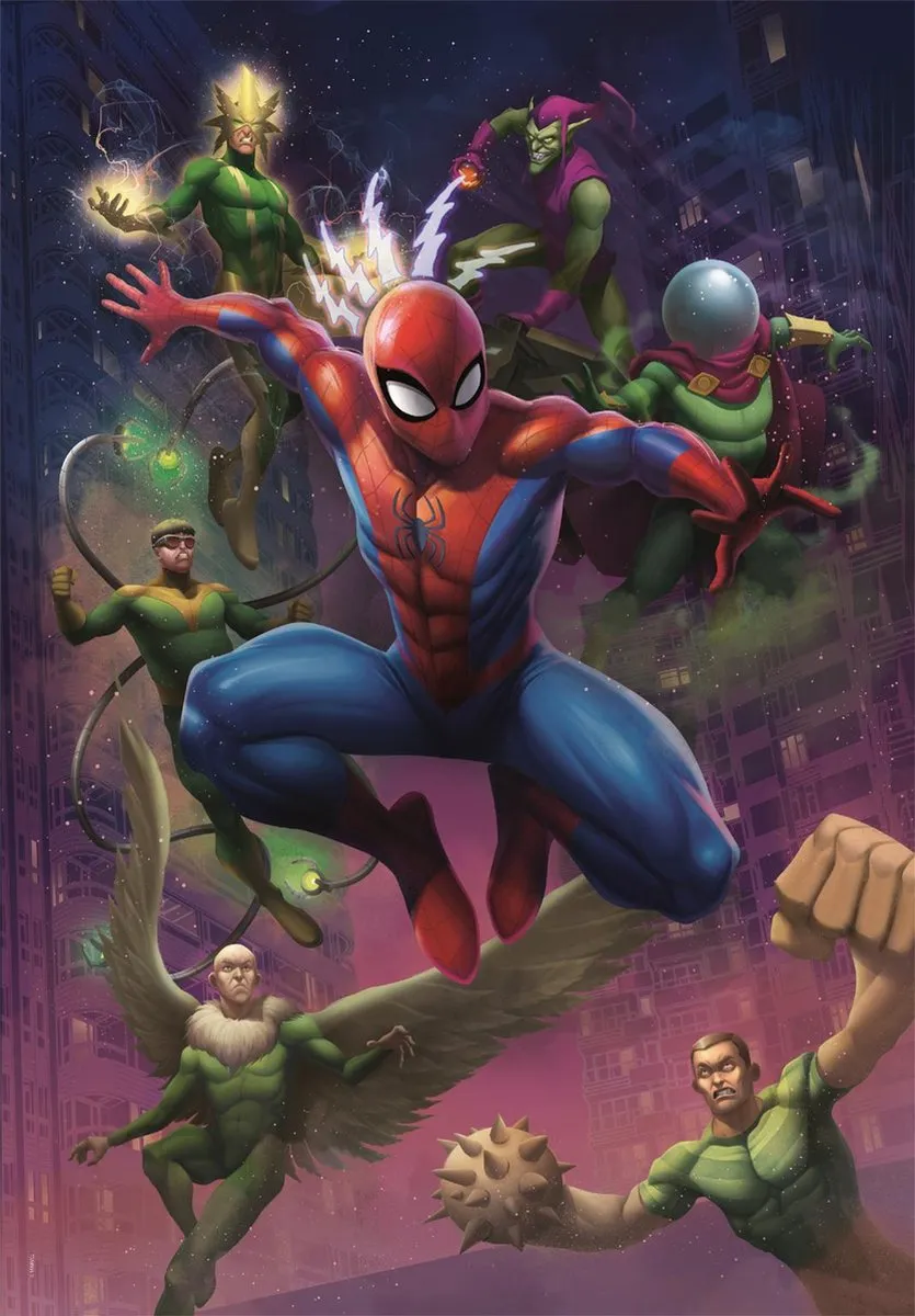 Clementoni Spider-Man Puzzel 1000 Stuks - High Quality Collection