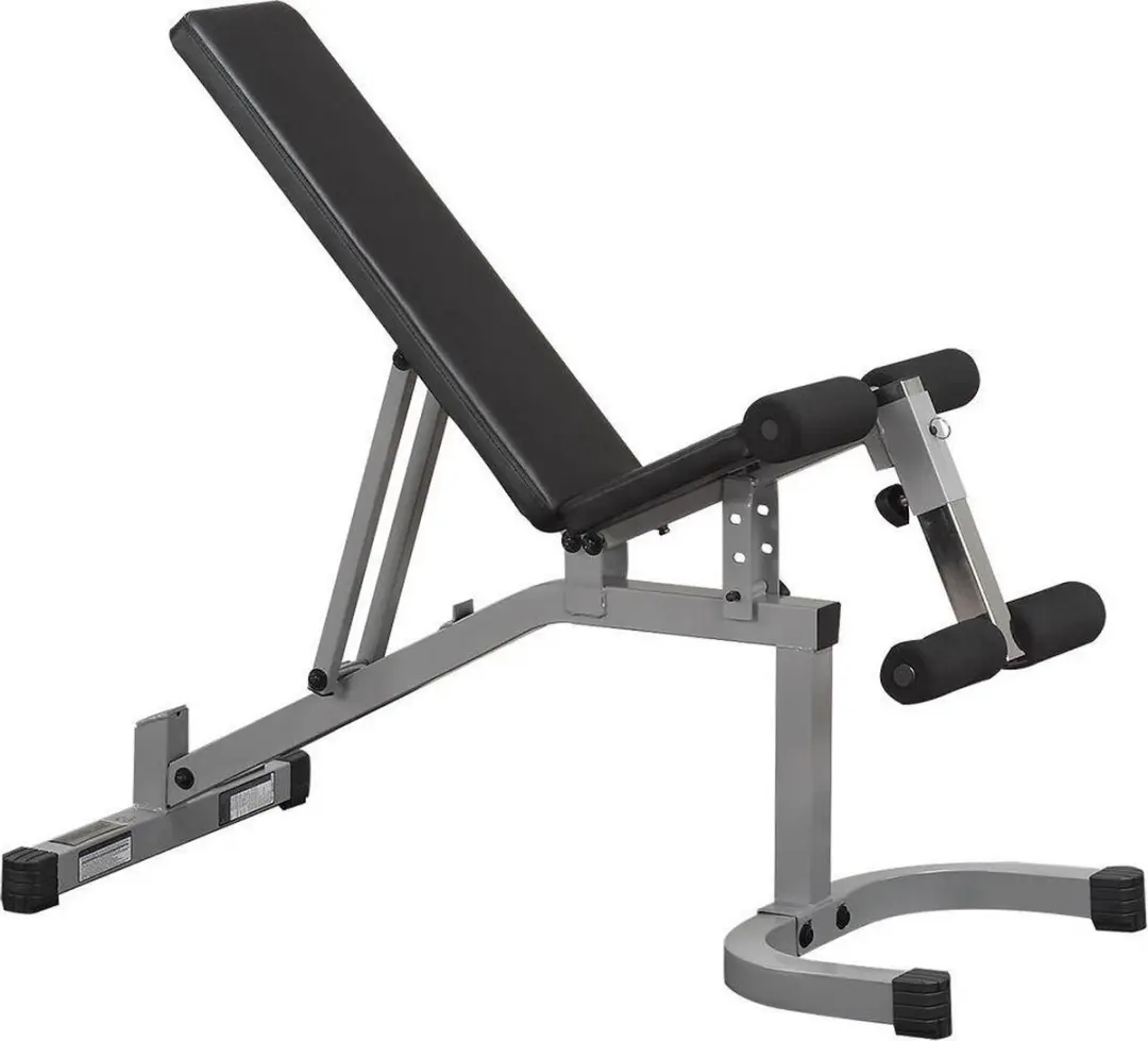Body-Solid PFID130X Flat Incline/Decline Bench - Grijs