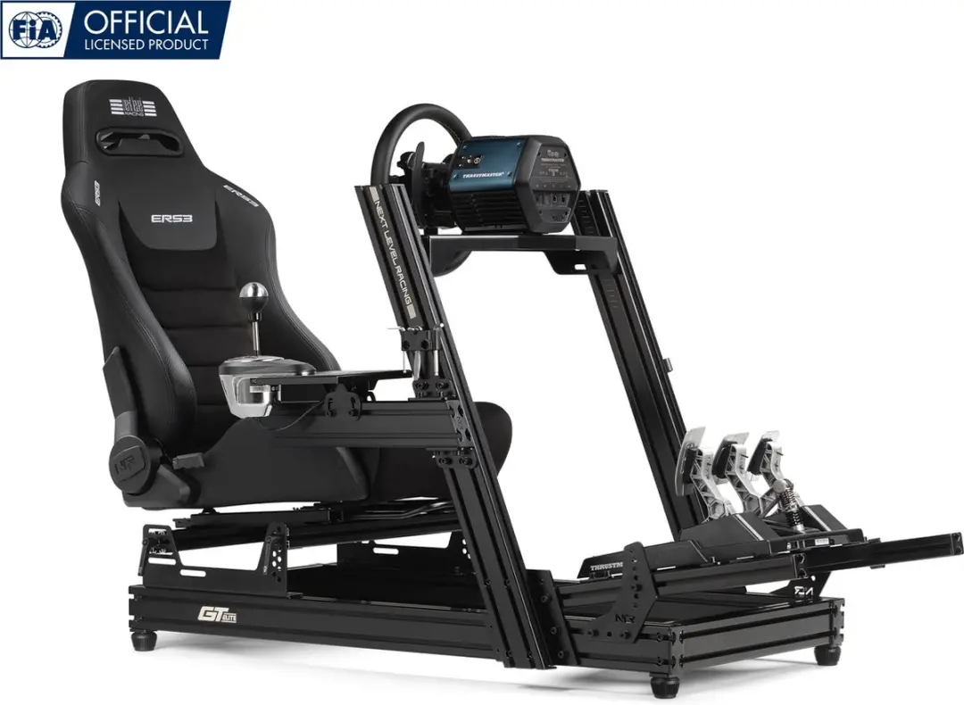 Next Level Racing ERS3 Elite NLR-E051 Racestoel - Zwart - afbeelding 6 van 6