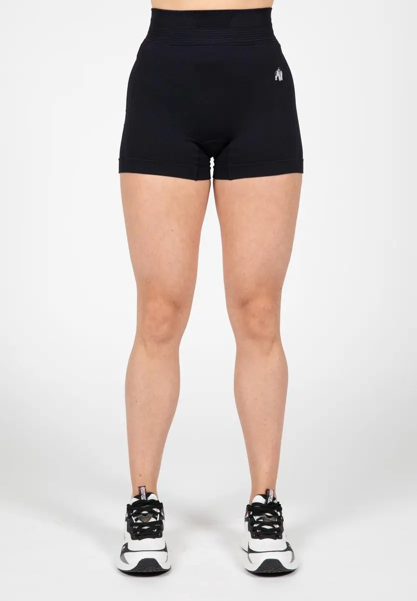Gorilla Wear Whitney Seamless Shorts L/XL - Zwart