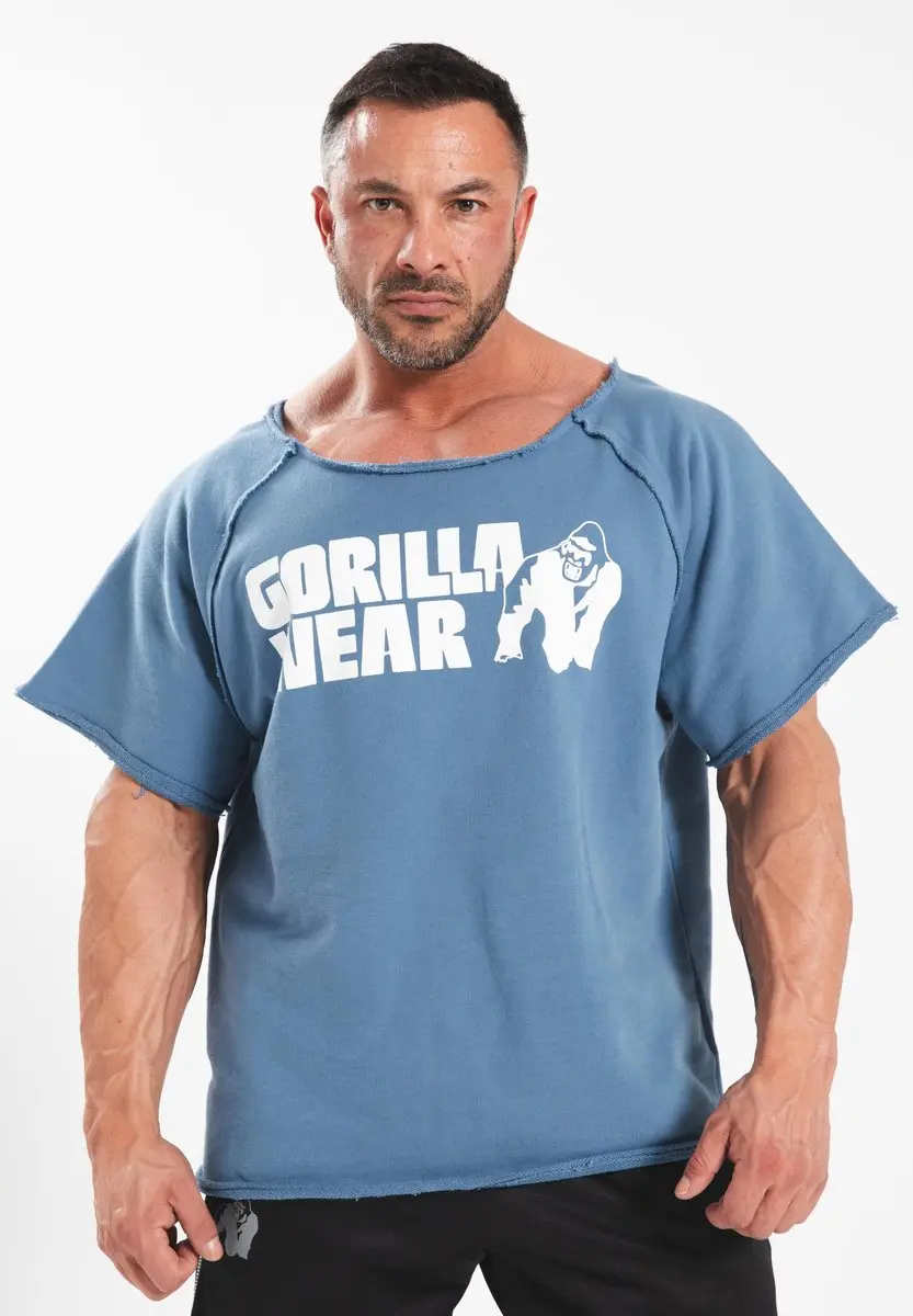 Gorilla Wear Classic Work Out Top Coronet Blauw