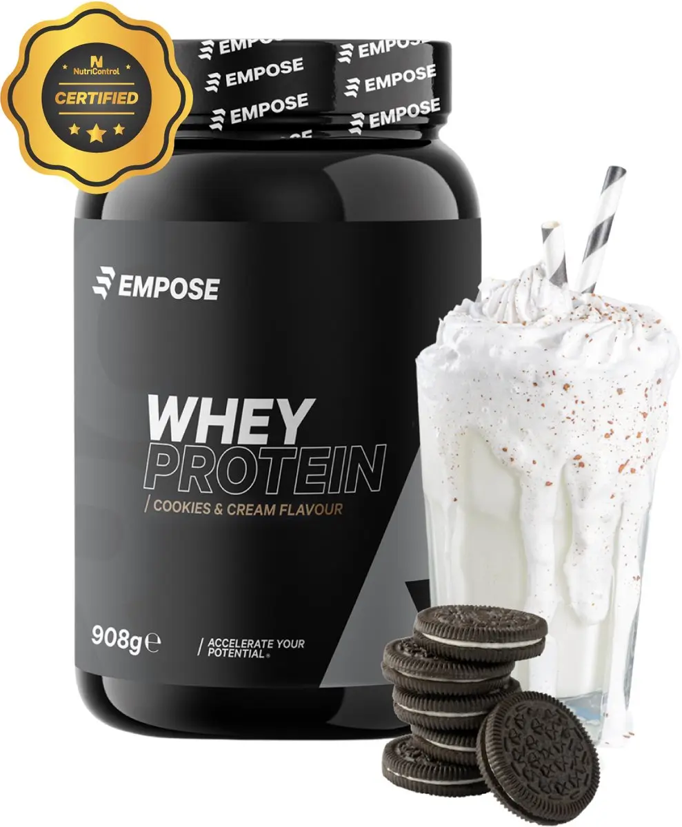 Empose Nutrition Whey Protein Cookies & Cream 908g