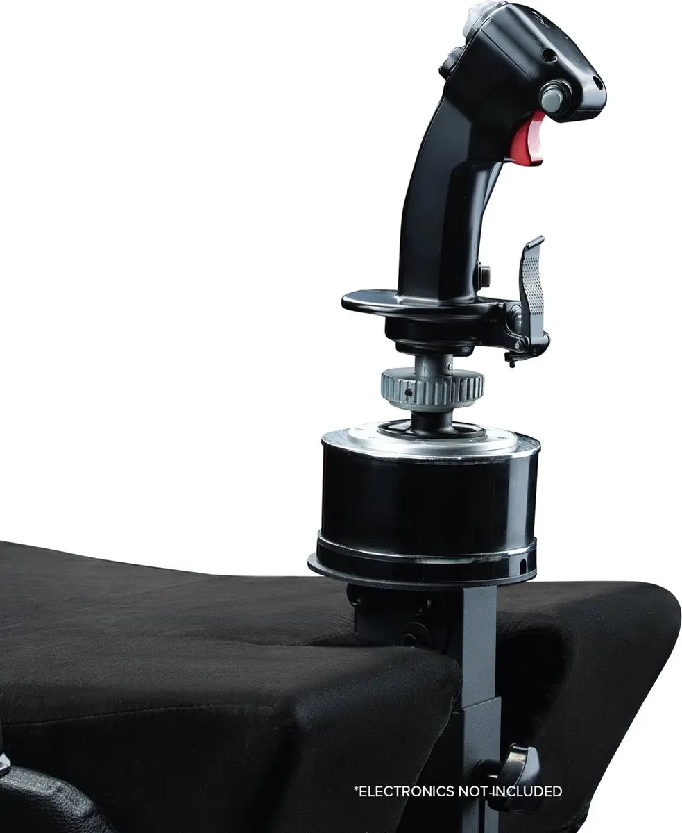 Next Level Racing NLR-S030 Vluchtsimulator Stoel - Zwart/Rood