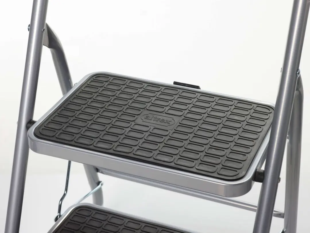 Altrex Cromato Silver Huishoudtrap 2 Treden - Werkhoogte 2,45m
