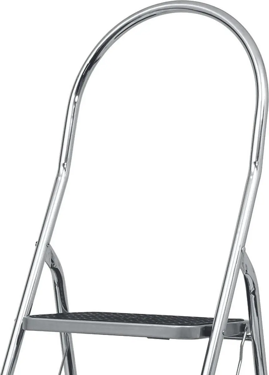 Altrex Cromato Silver Huishoudtrap 2 Treden - Werkhoogte 2,45m