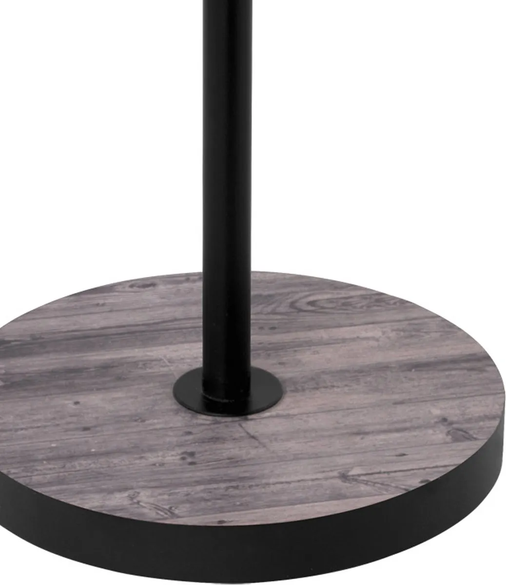 Eglo Barnstaple Tafellamp - E27 - Hout/Oud-zink/Zwart