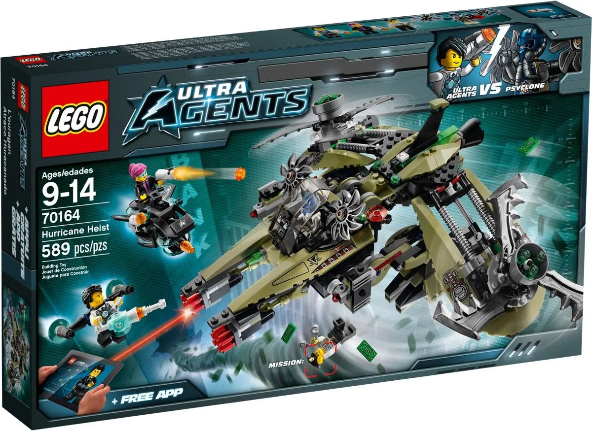 LEGO Ultra Agents Orkaan Roofoverval 70164