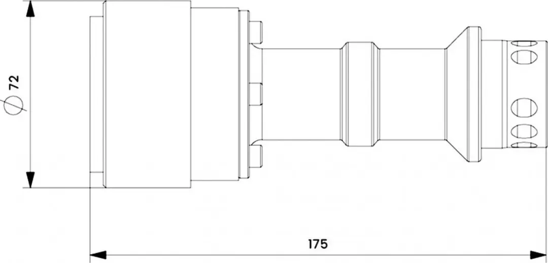 Moza Racing RS061 Verlengstang - Zilver
