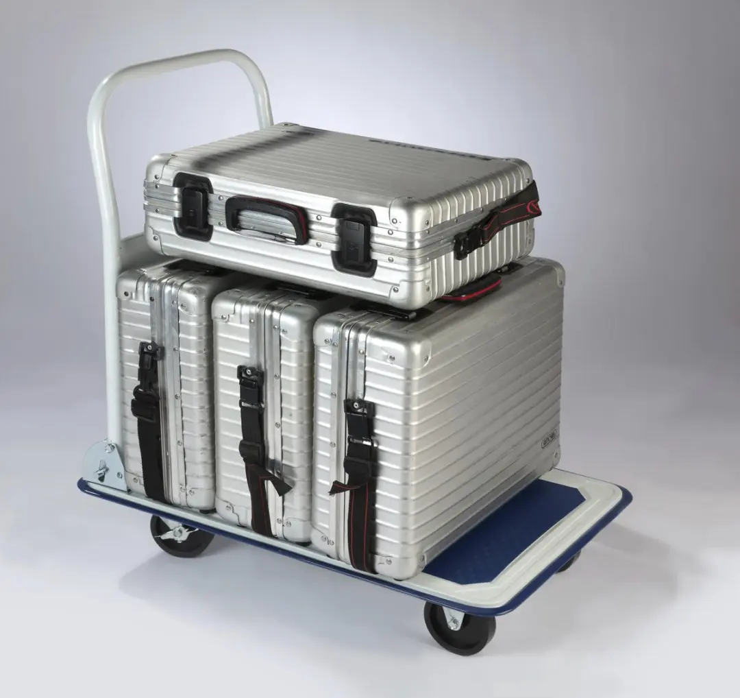 Brüder Mannesmann Trolleywagen 096/T/120 - 150 kg - Blauw - afbeelding 6 van 6