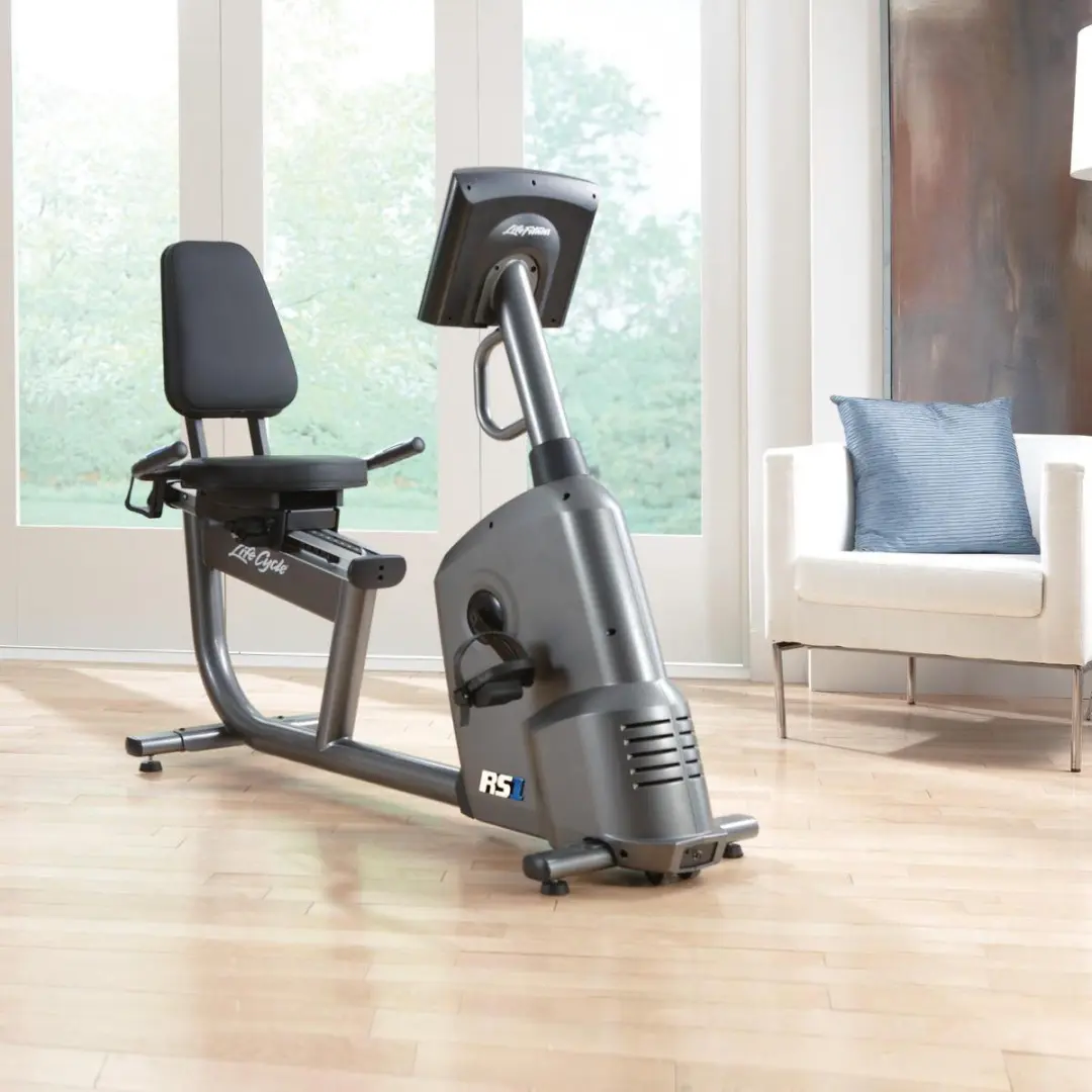 Life Fitness RS1 Lifecycle Hometrainer - 20 Niveaus - Antraciet - afbeelding 6 van 6
